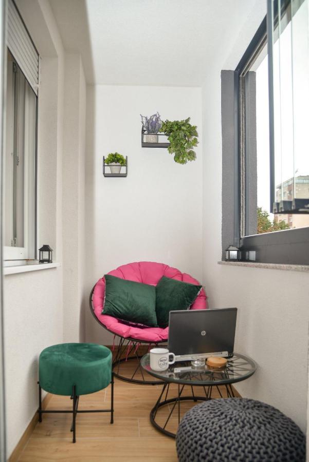 Mirror Apartment With Private Parking โนวีซาด ภายนอก รูปภาพ