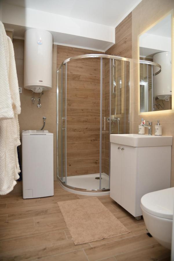 Mirror Apartment With Private Parking โนวีซาด ภายนอก รูปภาพ